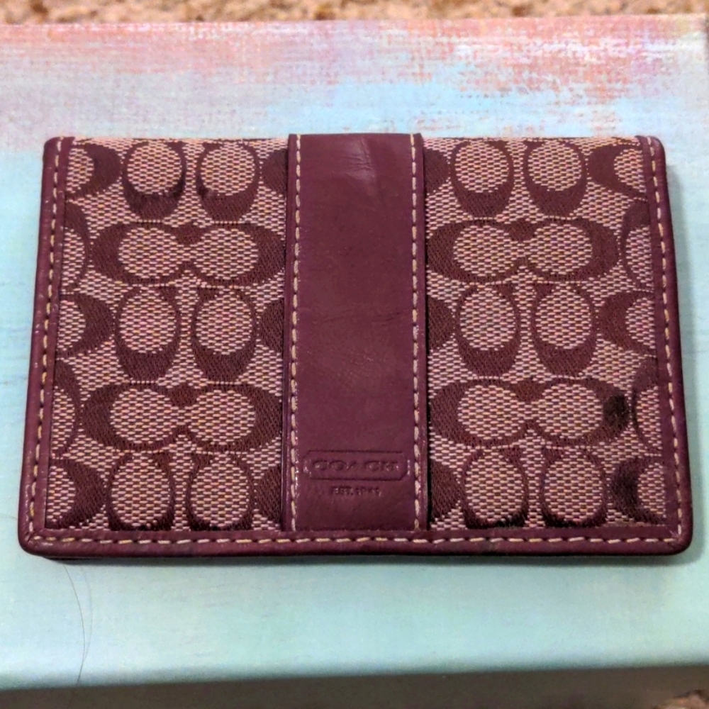 Coach wallet
